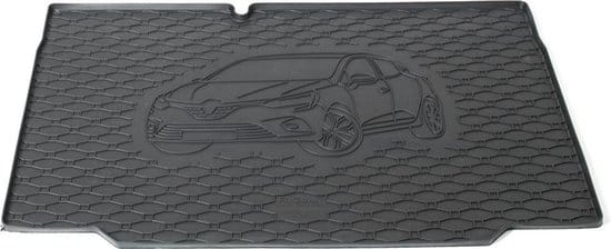 rubber kofferbakmat met opdruk geschikt voor renault clio 5 hatchback vanaf