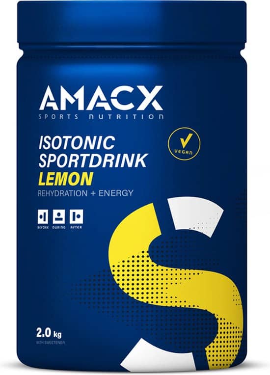 amacx isotonic sportdrink 2000 gram lemon