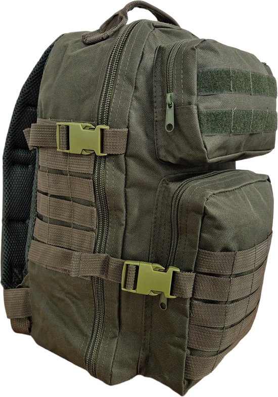 backpack 20 liter olive green rugzak size medium army leger groen