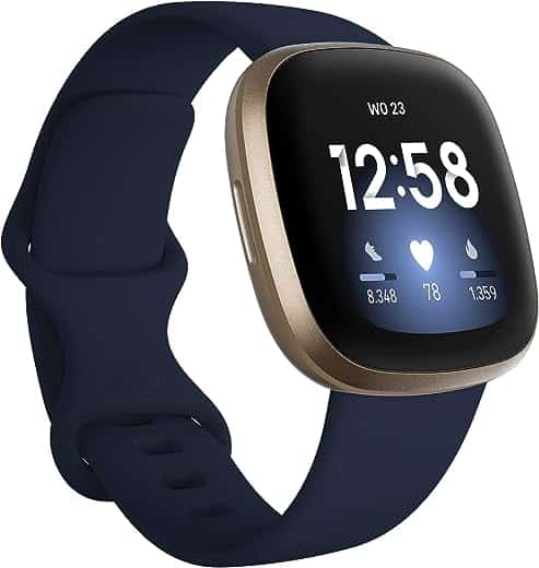 fitbit versa 3 smartwatch voor een actieve levensstijl met ingebouwde gps