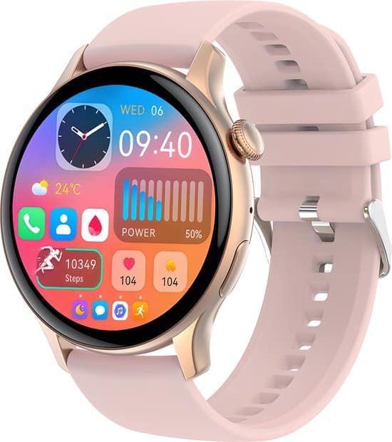 godly amoled premium smartwatch smartwatch dames horloge hd