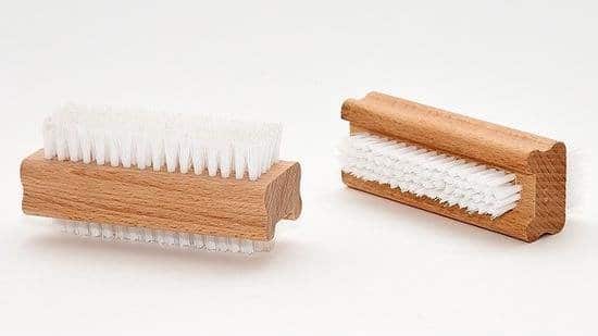 2x houten nagelborstels nagelverzorging nagel reining badkamer artikelen