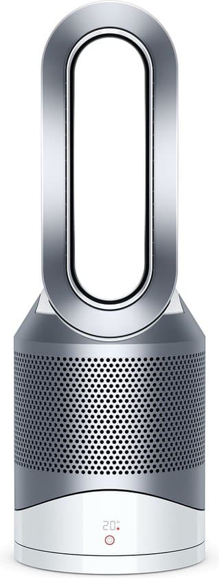 dyson hp00 pure hot cool luchtreiniger zilver wit