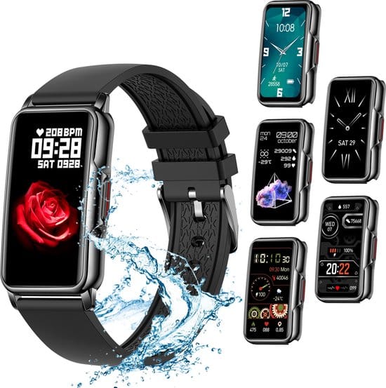golden sound activity tracker stappenteller fitness tracker smartwatch 1