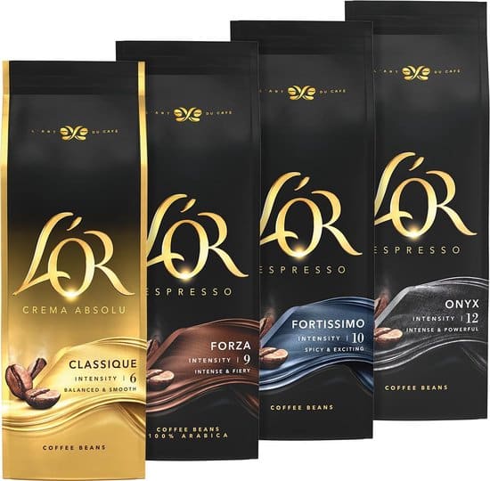 lor koffiebonen variatiepakket 4x 500 gram lor koffiebonen variatiepakket 4x 500 gram