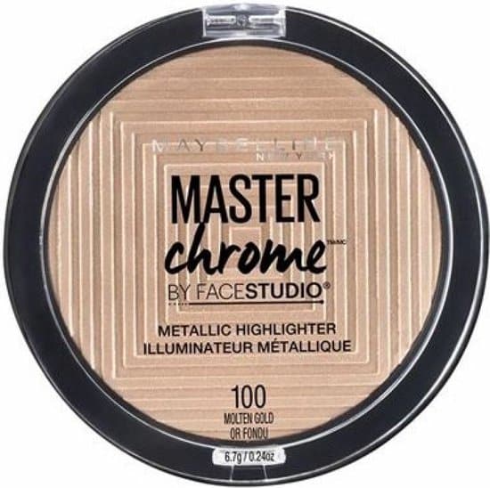 maybelline master chrome highlighter 100 molten gold