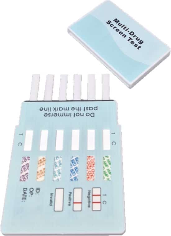 multidrug urinetest 6 drugs amp coc bzo thc ket etg 2 test kits