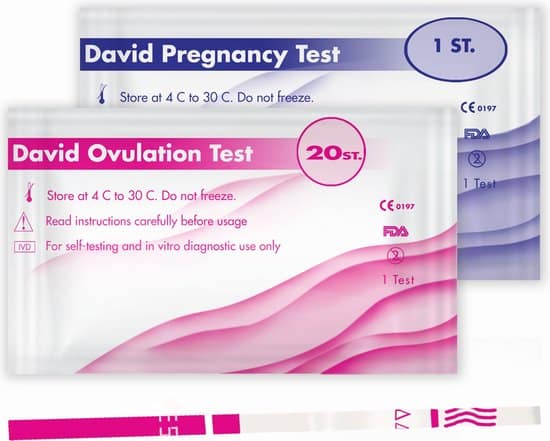 ovulatietest 20 stuks zwangerschapstest merk david