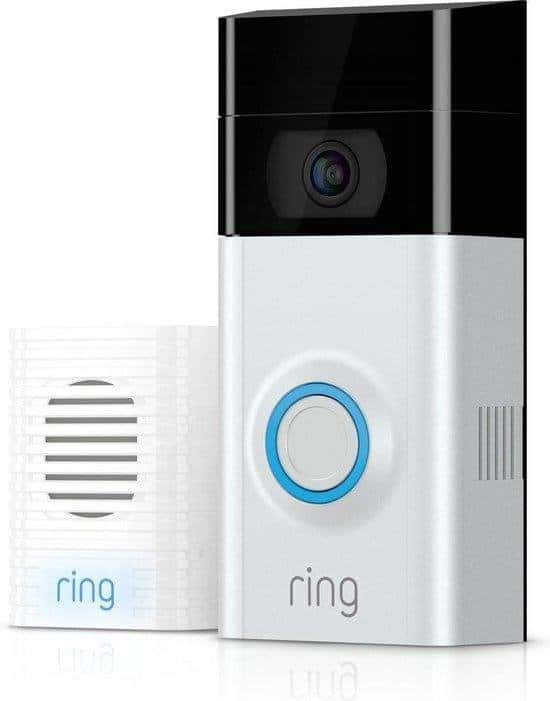 ring video deurbel 2e generatie inclusief chime deurbelgong