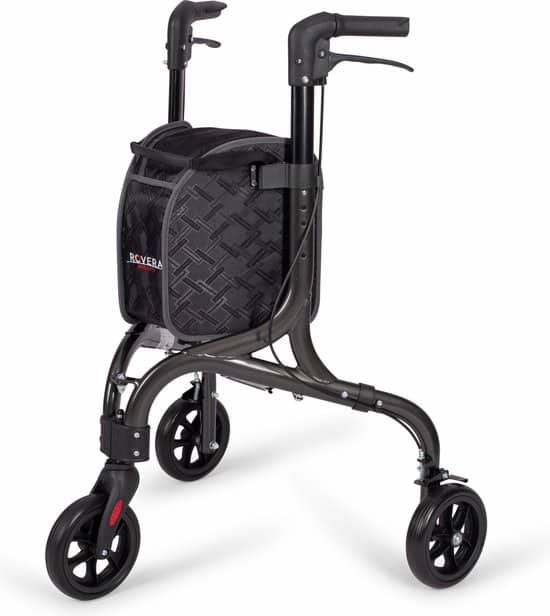 rovera mobility tripod design binnenrollator met 3 wielen rollator ultra