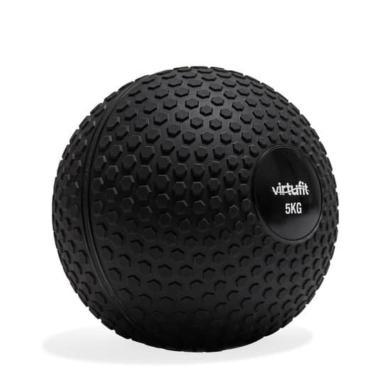 slam ball virtufit fitnessbal crossfitbal 5 kg zwart