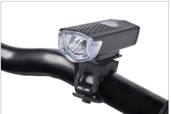 400lm waterdichte oplaadbare fietslamp voorlicht 400 lumen superfelle