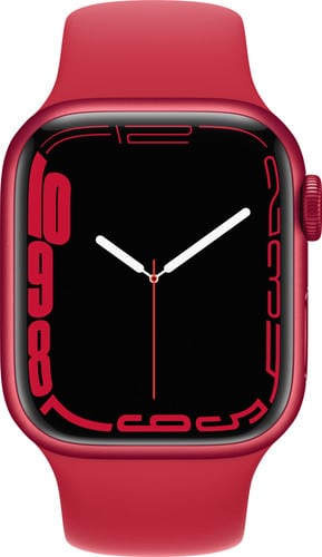 apple watch series 7 4g 41mm red aluminium red sportband