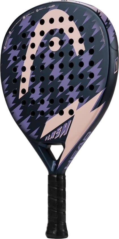 head flash 2022 padel racket black pink 1