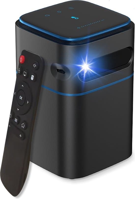 kroms smart mini beamer met afstandsbediening incl gratis 100