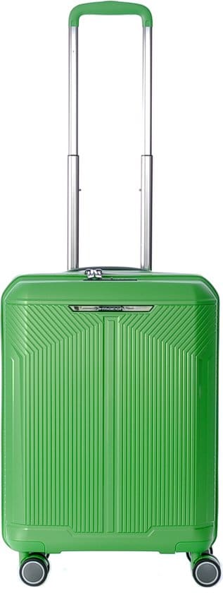 march fjord handbagage cabin spinner 55 cm apple green metal