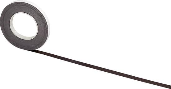 maul magneetband zelfklevend 10 m x 10 mm x 1 mm