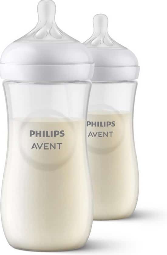philips avent natural response babyfles 2 flessen 330 ml 3 maanden