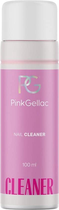 pink gellac nail cleaner voor gelnagels 100ml nagel ontvetter gellak cleaner