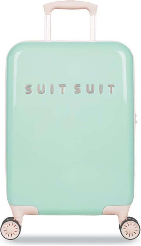 suitsuit fabulous fifties handbagage koffer 55 cm 33 liter luminous mint