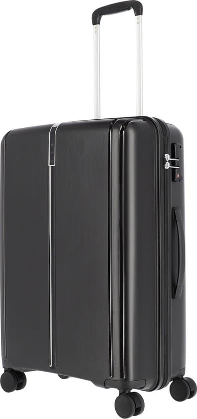 travelite vaka spinner koffer 65 cm black