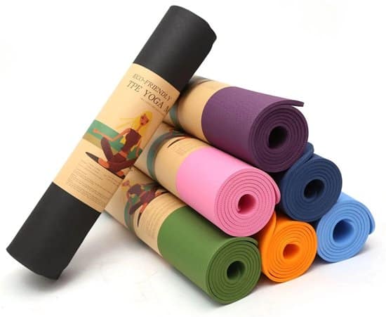 yoga mat healthy sports
