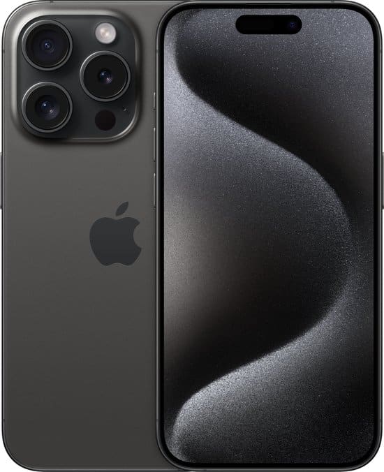 apple iphone 15 pro 128gb zwart titanium 1