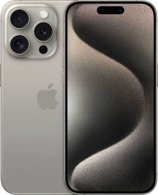 apple iphone 15 pro 256gb naturel titanium