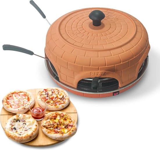 blumill pizza oven 6 personen 1100 watt pizza gourmetset incl