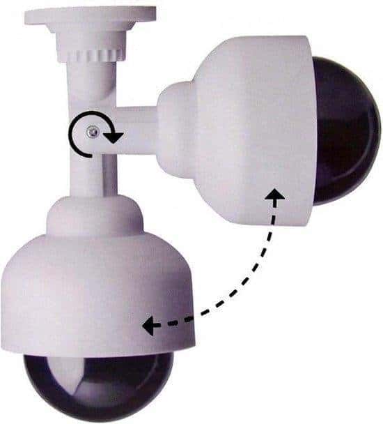dummy 360 graden beveiligingscameras met led safe alarm