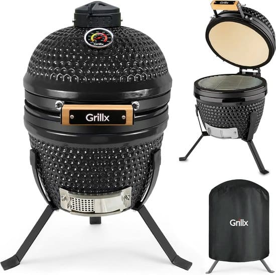 grillx kamado bbq 13 inch incl hoes barbecue egg houtskool barbecue