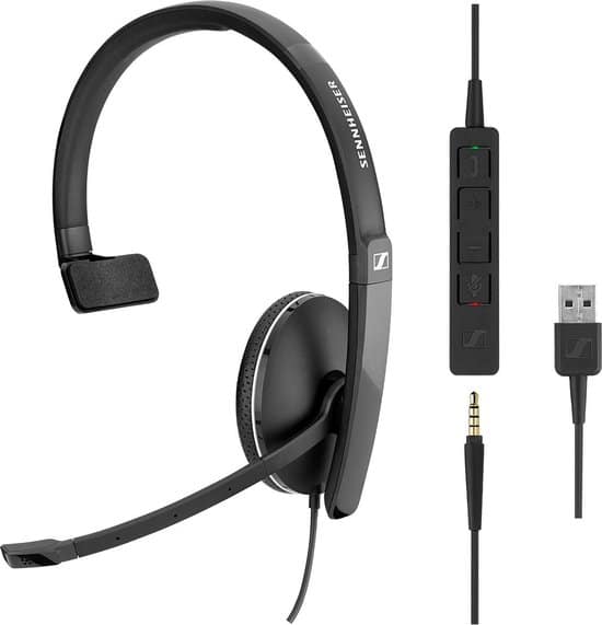 headphones with microphone epos sc 135 1