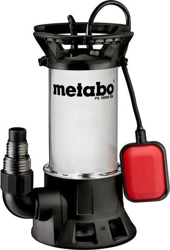 metabo ps 18000 sn 251800000 dompelpomp voor vervuild water 18000 l h 11 m