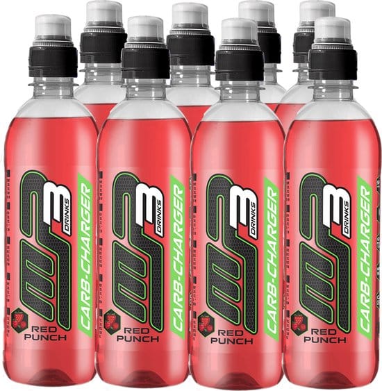 mp3 carb charger red punch 12 x 500 ml sportdrank