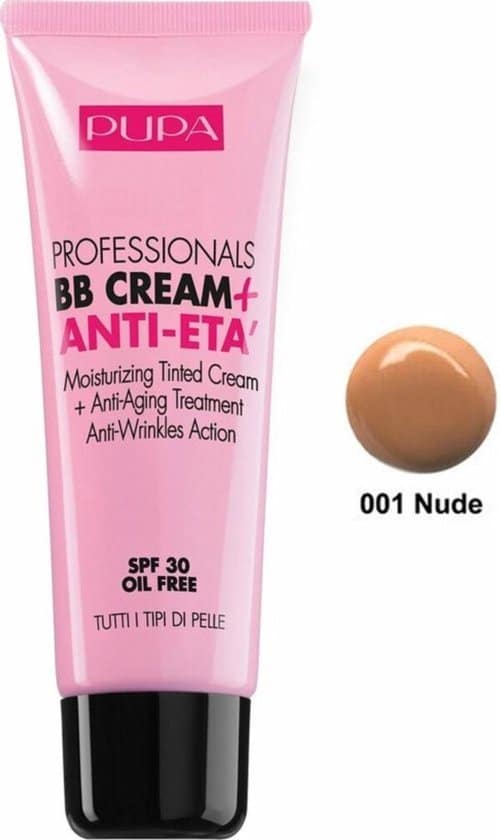 pupa milano professionals bb cream anti eta 001 nude
