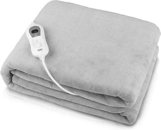 sanbo elektrische deken 120 x 160 cm wasmachinebestendig bovendeken 1