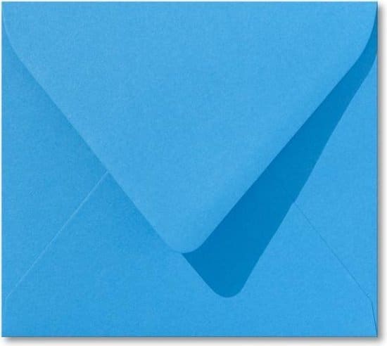 envelop 12 5 x 14 koningsblauw 100 stuks