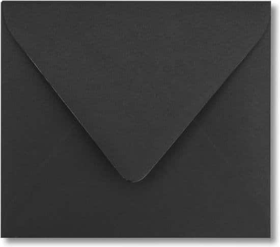 envelop 12 5 x 14 zwart 60 stuks