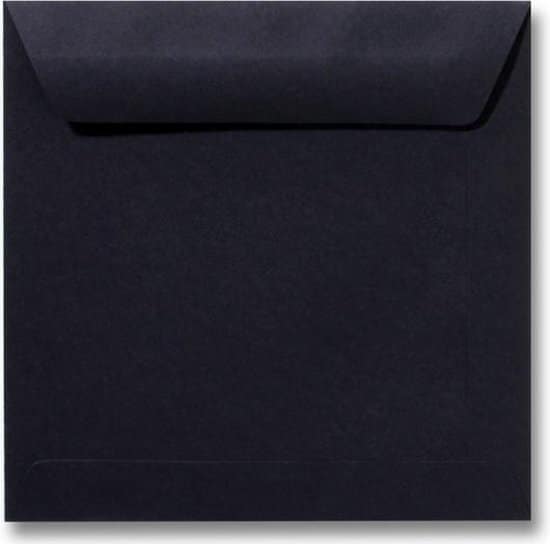 envelop 22 x 22 zwart 100 stuks