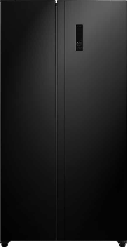 exquisit cdj445 040eb amerikaanse koelkast met display no frost 442