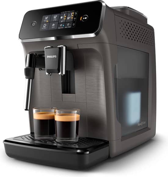 philips 2200 series ep2224 10 espressomachine 2 soorten koffie heet