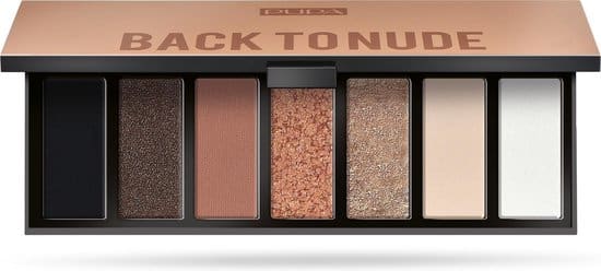 pupa make up stories compact eyeshadow palette back to nude 001