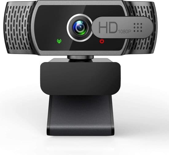 eyonme webcam webcam voor pc camera met microfoon en cover windows en