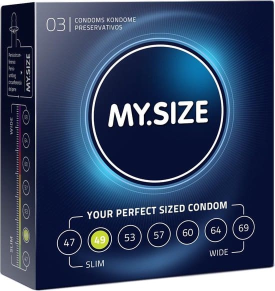 mysize condooms maat 49 3 stuks