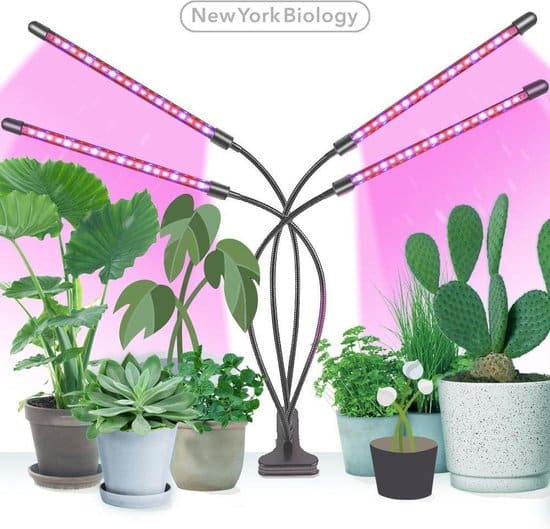 new york biology kweeklamp led full spectrum groeilamp voor planten 40
