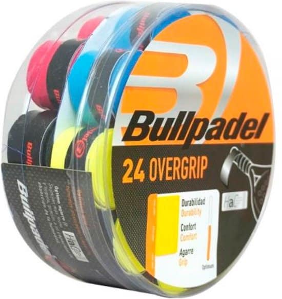 bullpadel overgrip box 24 stuks multicolor