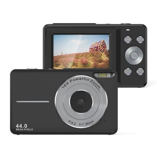 digitale camera zwart 32gb micro geheugenkaart met 2batterijen 1080p 1