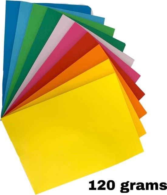 gekleurd printpapier kopieerpapier a4 210x297 mm 120 gram assorti