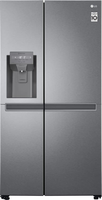 lg gslv30dsxm amerikaanse koelkast met 634l inhoud water en ijsdispenser