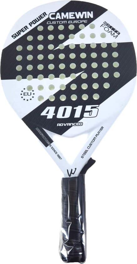 mewave camewin white pro edition padel racket wit padel padelrackets